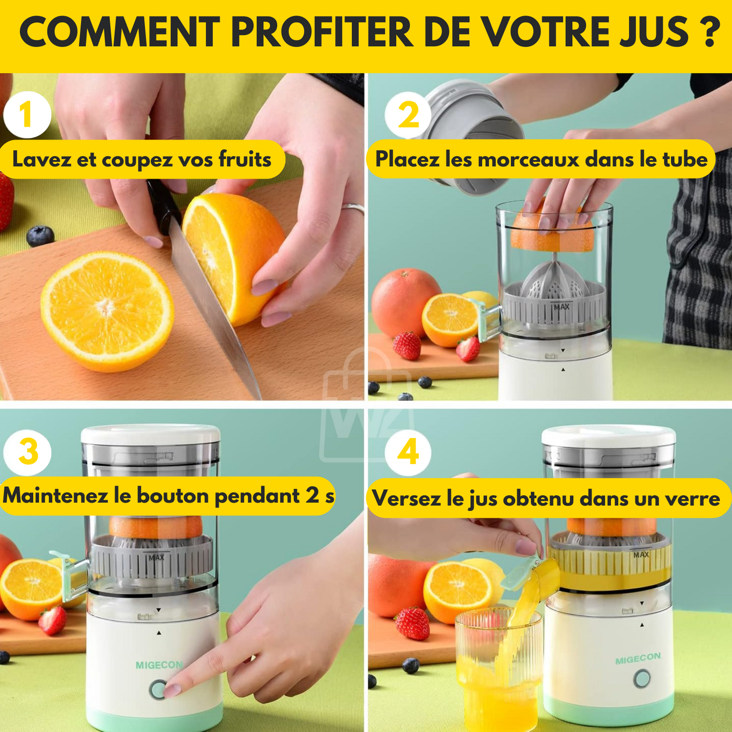 Extracteur de jus : Profitez Facilement et Rapidement de Jus Sains !